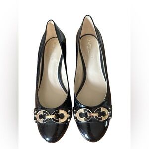 Naturalizer Black Patent Leather Low Heels